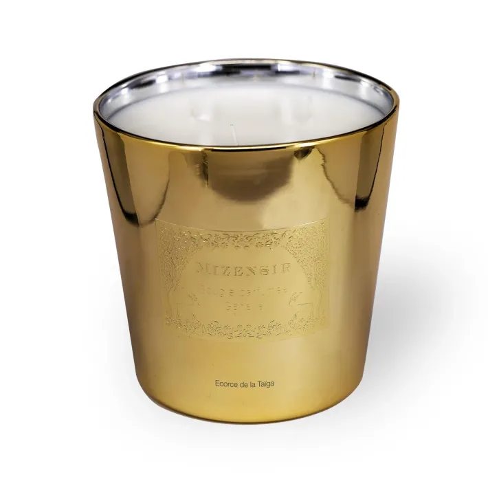 Grandes Bougies Parfumées^Mizensir Parfums Ecorce de la Taïga | Large scented candle