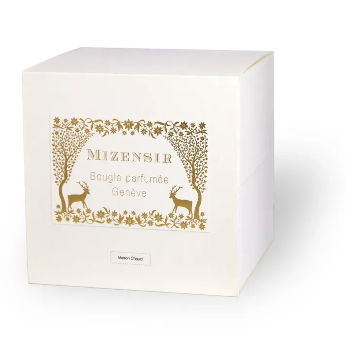 Grandes Bougies Parfumées^Mizensir Parfums Marron Chaud | Large scented candle
